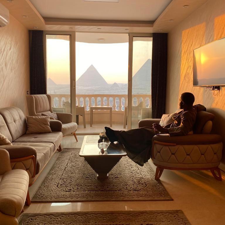 Hi Pyramids Leilighet Kairo Eksteriør bilde